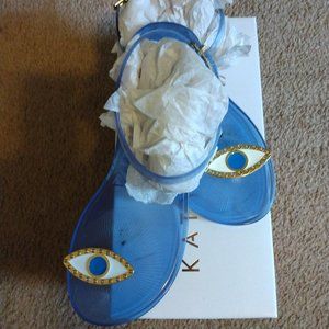 Katy Perry Eye Jelly Sandals